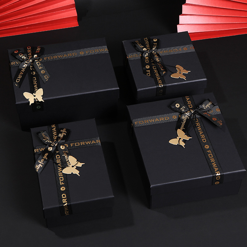 Low MOQ Price Solid Color Blank Brown Spot Rigid Packaging Gift Box Storage Box 2mm Paperboard Kraft Paper Cardboard Lid&Base Cosmetic Perfume Nail Polish Box