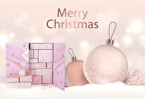 2025 Christmas Xmas Factory Custom Printing Advent Calendar Folding Drawer Paper Cardboard Carton Packaging Packing Package Gift Box for Makeup Chocolate Toy