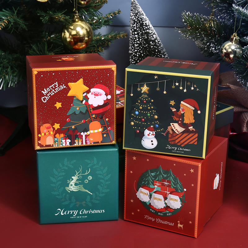 China Factory Qingdao Flourish Wholesale Christmas Gift Paper Packaging Carton Box 