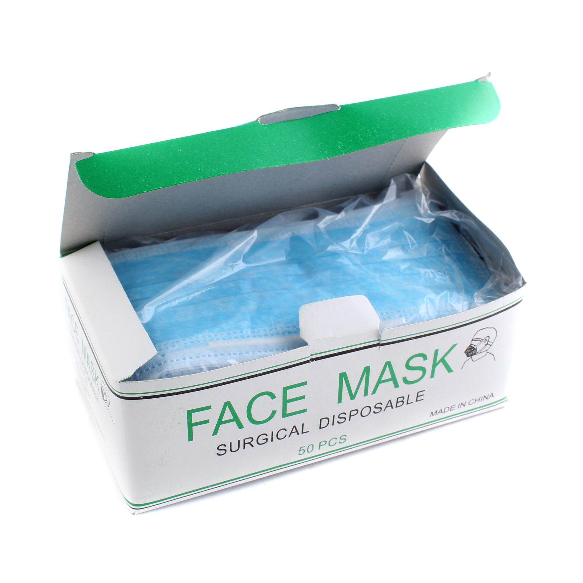 Custom Logo Protective Face Mask Packaging Paper Box