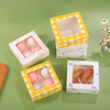 China Manufacturer Wholesale White Cardboard Paper Packaging Cake Box
