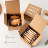 Eco-friendly Recyclable Kraft Paper Packaging Dessert Box