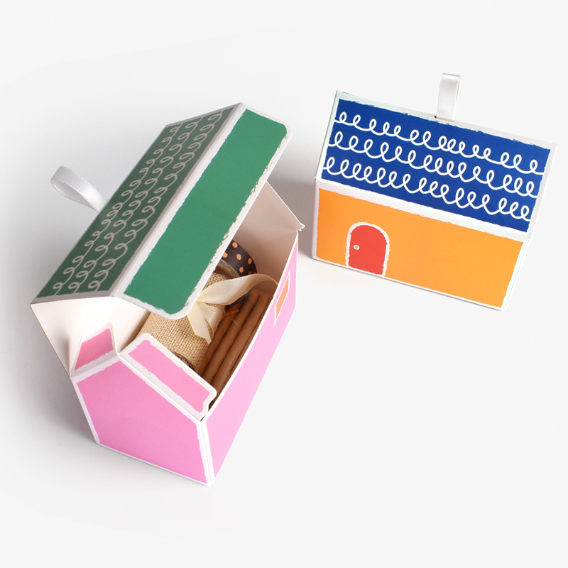 China Factory Wholesale Custom Logo Printing Candy Cake Box