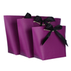 China Manufacturer Wholesale Fashion Shopping Paper Bags With Ribbon