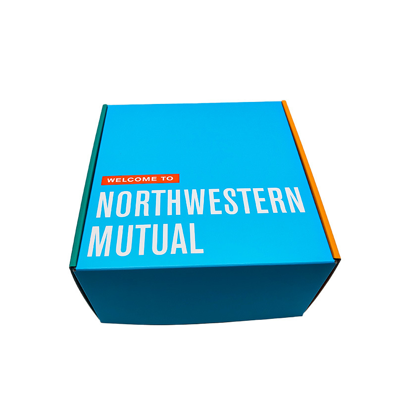 Custom Logo Printing Corrugated Cardboard Paper Packaging Shipping Boxes