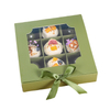  China Wholesale White Cardboard Paper Box With Window For Packaging Cakes And Chocolate