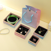 Lid And Base Type Paper Packaging Gift Jewelry Box