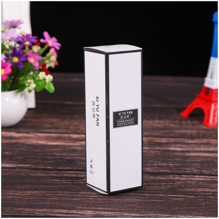 White Cardboard Paper Packaging Cosmetic Perfume Lipstick Box
