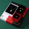 China Factory Wholesale Hot Stamping Custom Logo Printing Paper Gift Box For Jewellery