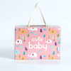 Ribbon Handle Corrugated Cardboard Flute Paper Garments Shoes Packaging Boxes