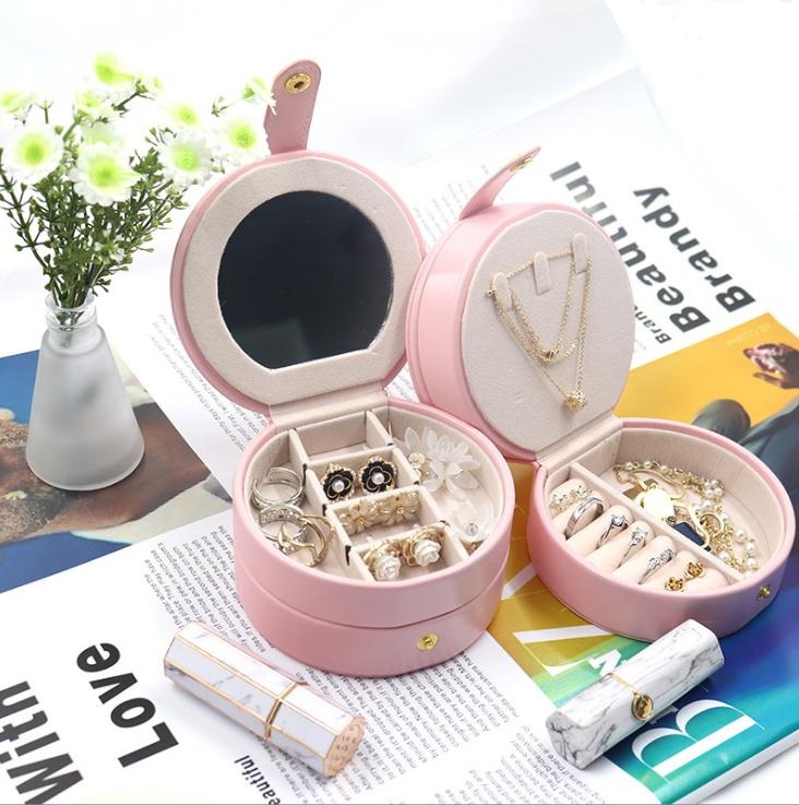 High End Luxury Jewelry Packaging Box 2 Layers With Button
