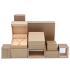 New Arrivals Luxury Clamshell LED Jewelry Box For Ring/Necklace