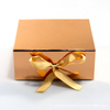 Ribbon Closure Folding Carton Box,Cardboard Paper Packaging Gift Box
