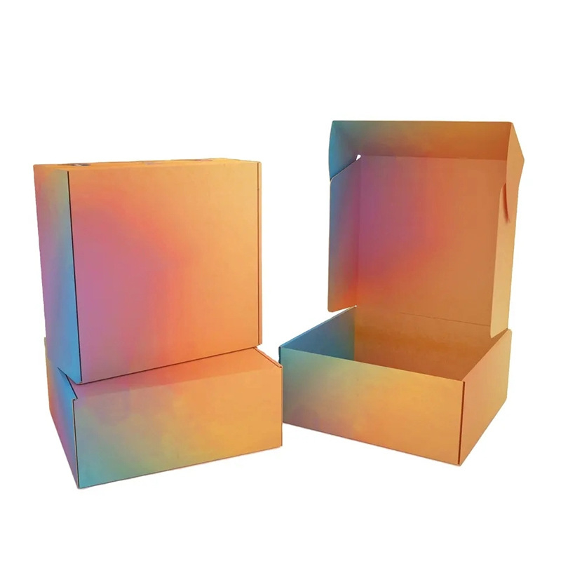 Manufacture Wholesale Corrugated Packaging Easy Folding Collapsible Custom Color Mailer Kraft Biodegradable Paper Cardboard Carton Shipping Gift Box with Logo