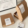 Free Sample Eco-Friendly Hot Foil Sliver Gold Custom Logo Luxury Gift Box Packaging Cosmetic Corrugated Cardboard Mailer Box Shipping Boxes