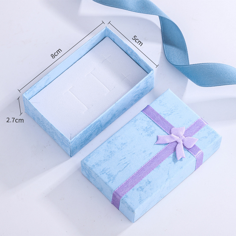 8*5*2.7cm Cardboard Paper Packaging Jewelry Box