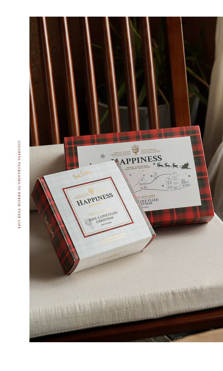 Christmas New Year Cupcake Cake Fancy Custom Candy Cookie Chocolate Macaron Tea Dessert Birthday Wholesale Food Storage Box Paper Cardboard Gift Packaging Boxes