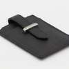 Custom Pop Up Synthetic Soft Genuine Leather Protection Anti-Theft Smart Business Wallet Purse ID Credit Card Holder with Cheque Metal Clip Coin Pocket