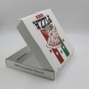 Custom Logo Aluminum Foil Corrugated Pizza Box Kraft Paper Food Packaging for Pizzas and Fast Takeaway Foods