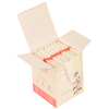 Lovely Pink Rose Printed Coated Paper Girls Pad Storage Square Box