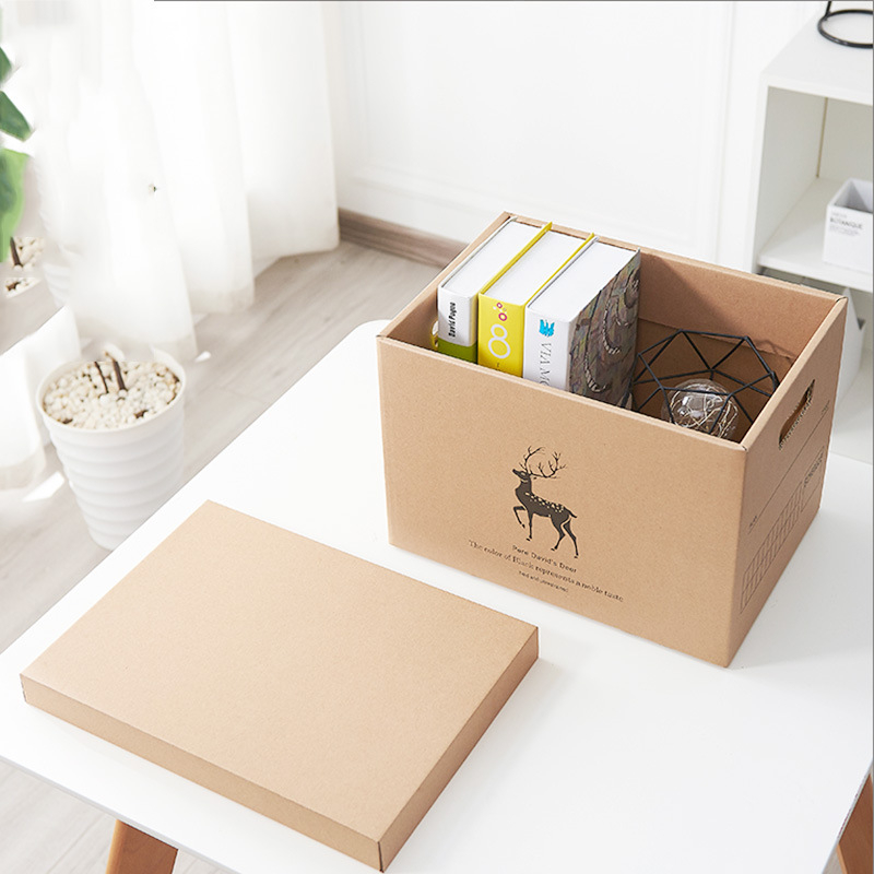 China Manufacturer Wholesale Kraft Paper Packaging Moving Box