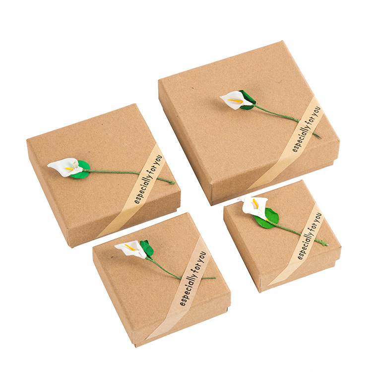  Wholesale Custom Logo Printing Kraft Paper Packaging Box