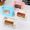 China Manufacturer Wholesale Kraft Paper Cake Box With Window