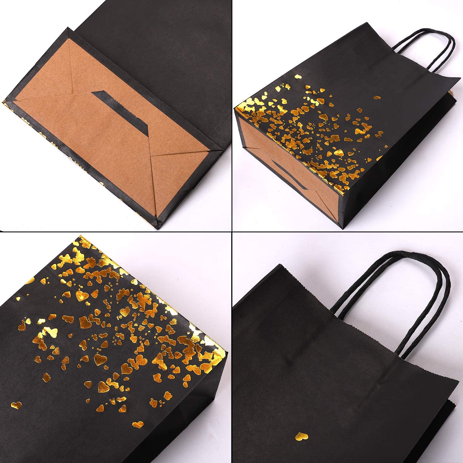 Qingdao Flourish Wholesale Luxury Hot Stamping Paper Gift Bag