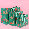  China Wholesales Ribbon Closure Paper Packaging Gift Bag,Luxury Shopping Bags