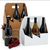 New Arrivals Corrugated Paper Wine Bottle Packaging Basket Box