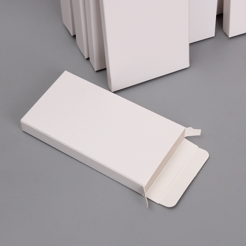 Plain White Cardboard Paper Packaging Carton Box For Packing