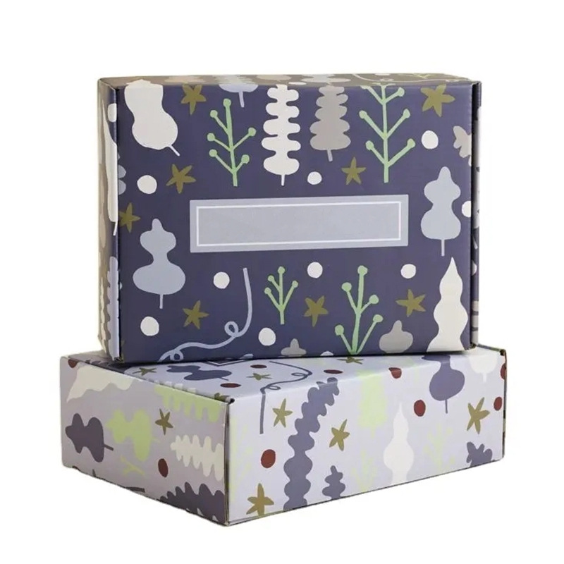Manufacture Wholesale Corrugated Packaging Easy Folding Collapsible Custom Color Mailer Kraft Biodegradable Paper Cardboard Carton Shipping Gift Box with Logo