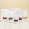 White Paper Packaging Sealed Bags,Custom Stand Up Paper Pouch