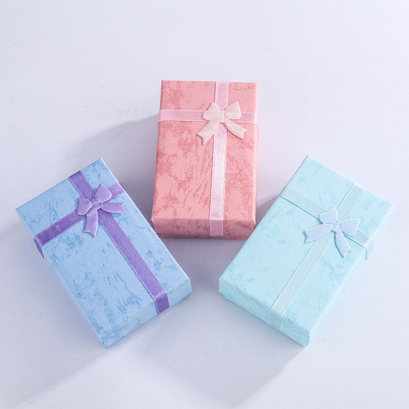 8*5*2.7cm Cardboard Paper Packaging Jewelry Box