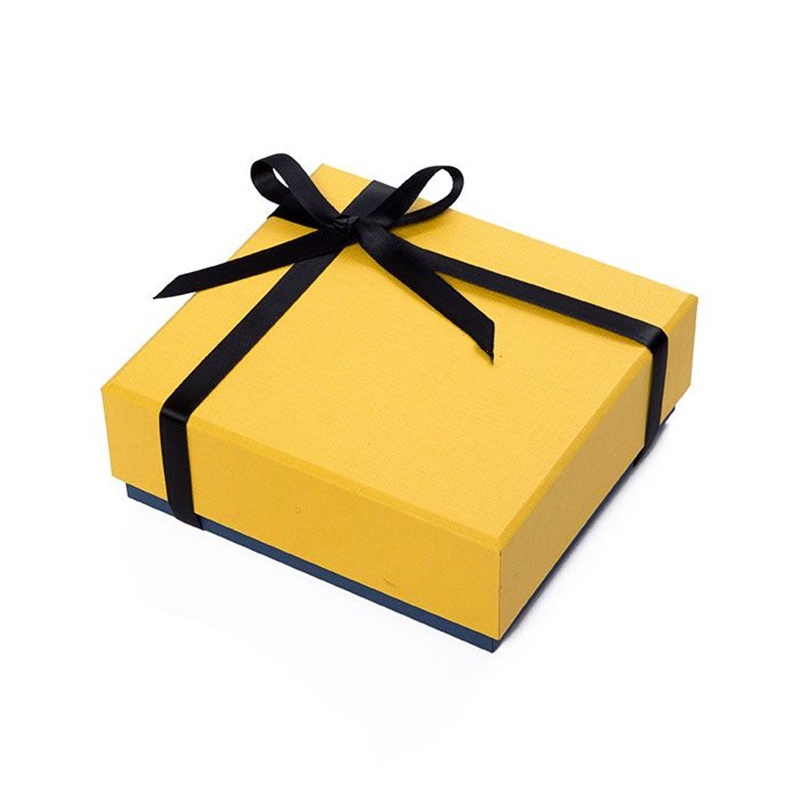 Custom Luxury Paper Premium Packaging Box Packing Boxes for Gift Sets Chocolate Cookie Candy Macaron Snack Sweet Food Wedding Favor with Ribbon