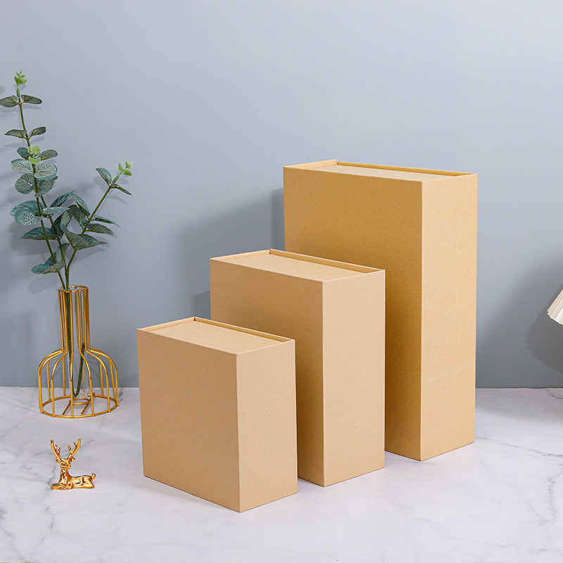 China Wholesale High Quality Book Type Cardboard Paper Carton Gift Box