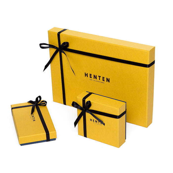 High Quality Custom Logo Rigid Paper Packaging Gift Box