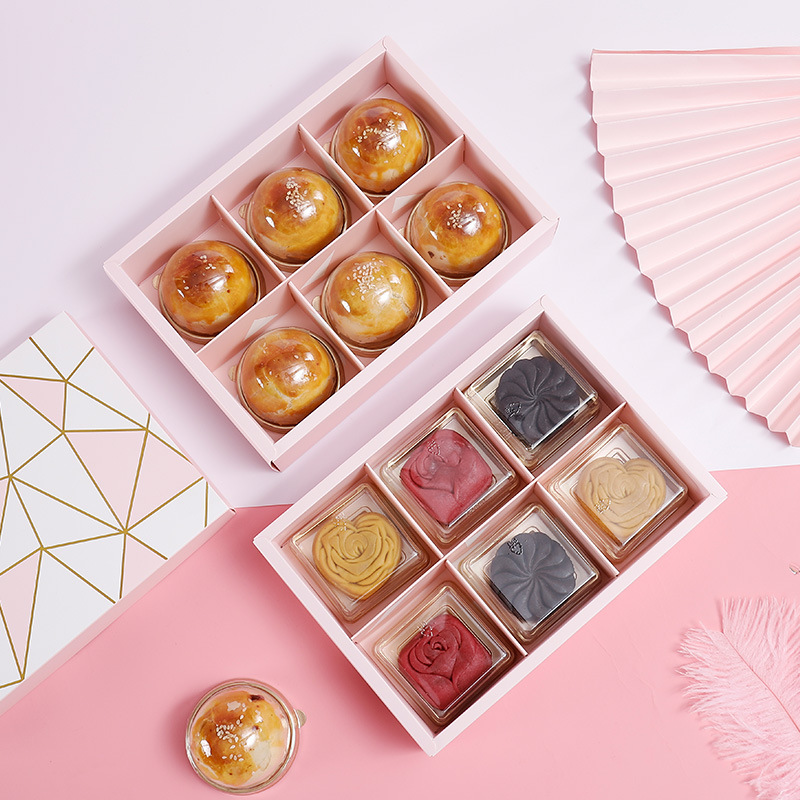 China Manufacturer Wholesale Mooncake Box With Custom Logo