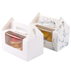China Manufacturer Wholesale Kraft Paper Cake Box With Window