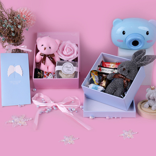 Rigid Lid And Base Cosmetic Cardboard Packaging Paper Gift Box