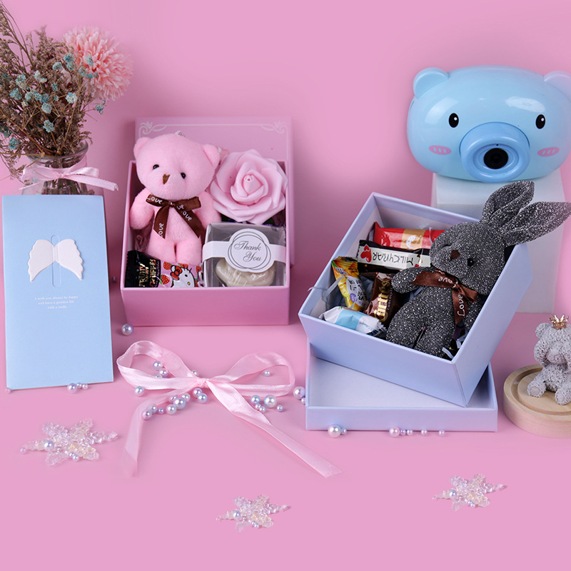 Rigid Lid And Base Cosmetic Cardboard Packaging Paper Gift Box