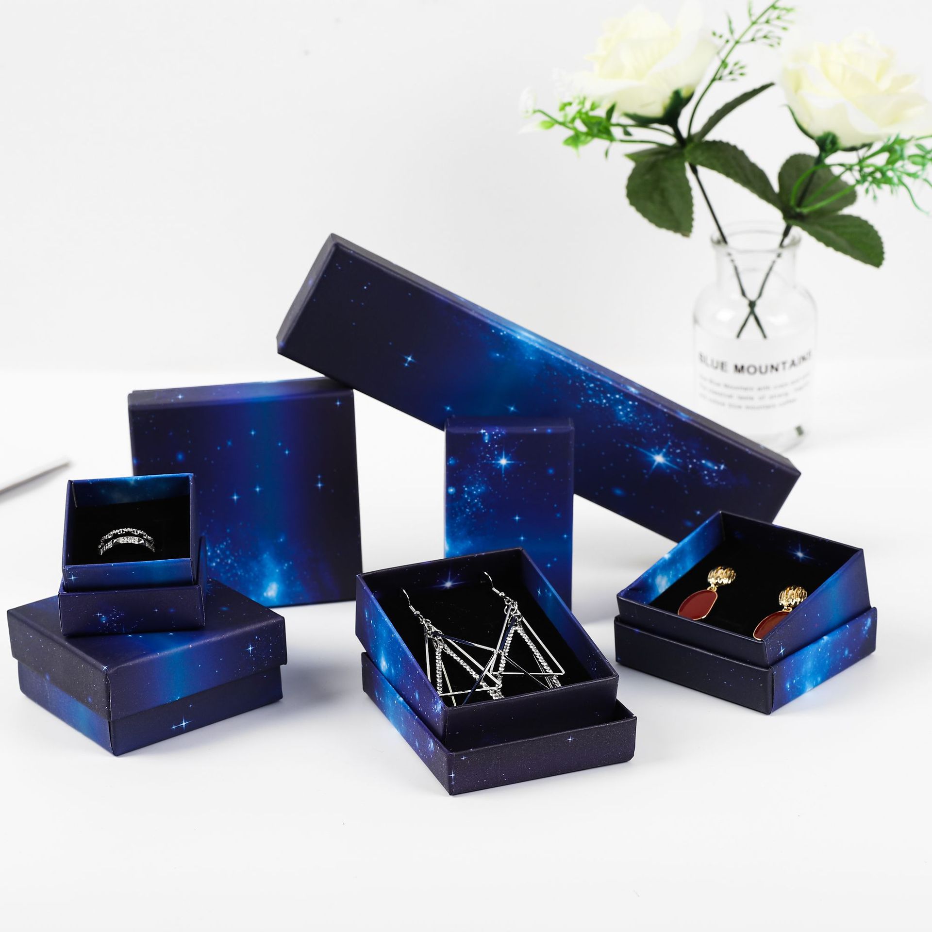 Custom Logo Printing Luxury Paper Packaging Jewellery Gift Box