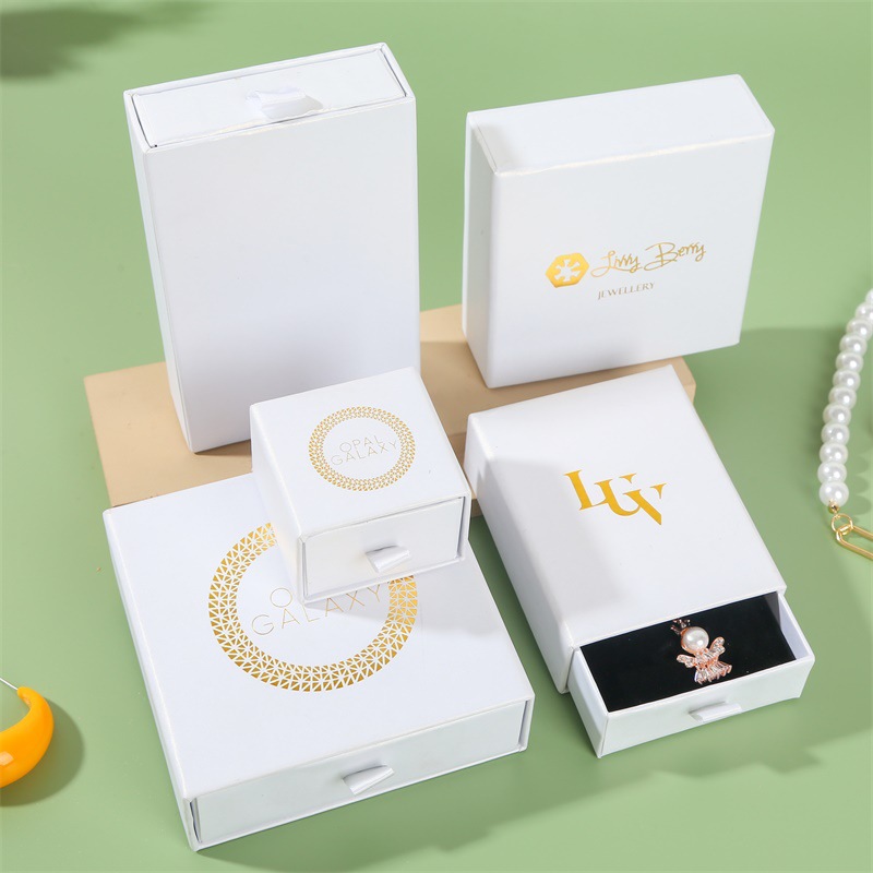 Qingdao Flourish Wholesale Custom Logo Printing Luxury Jewellery Gift Box