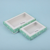 China Manufacturer Wholesale White Paper Socks Box With Window