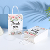  China Wholesales Eco-friendly Recyclable Kraft Paper Packaging Gift Bag,Twisted Paper Handle Shoppers
