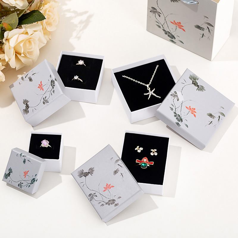 China Wholesales Custom Logo Printed Jewelry Paper Packaging Box,Lid And Base Gift Box