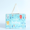 Ribbon Handle Corrugated Cardboard Flute Paper Garments Shoes Packaging Boxes