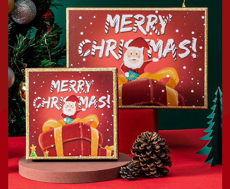 Romantic China Wholesale Custom Logo Printing Hot Stamping Luxury Christmas Gift Rigid Cardboard Paper Packaging Carton Box