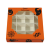 Paper Candy Box, Wedding Birthday Party Gift Boxes, Custom Logo Cookie Chocolate White Cardboard Carton Foldling Packaging Box with PVC Window