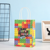Christmas Gift Kraft Paper Packaging Bags,Twisted Handle Bags